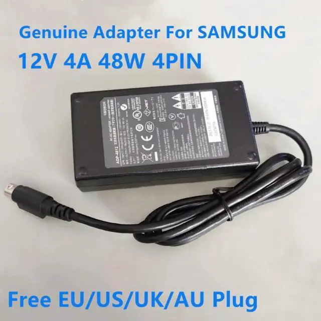 Main image of 12V 4A 48W 4PIN ADP-4812 Power Supply AC Adapter Charger For SAMSUNG APN-4812 ADP-4812 DVR Power Supply Charger
