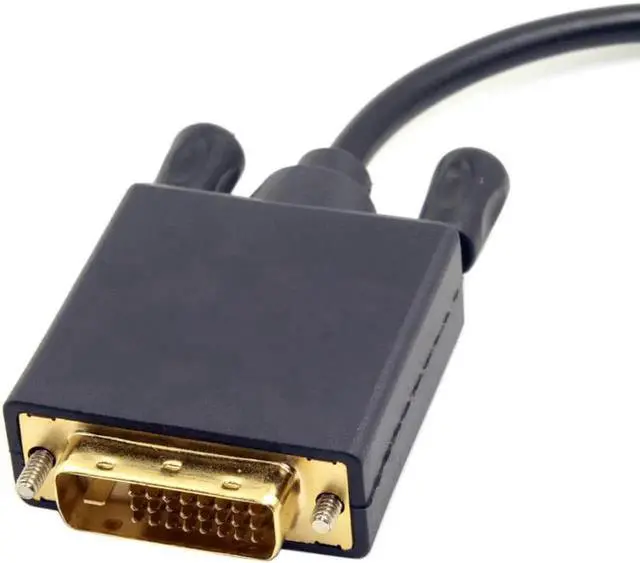 Alt view image 3 of 3 - DisplayPort DP Male to DVI Male Single Link Video Cable for DVI monitor 6ft 1.8m