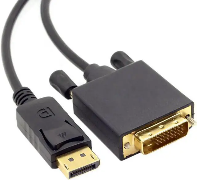 Alt view image 2 of 3 - DisplayPort DP Male to DVI Male Single Link Video Cable for DVI monitor 6ft 1.8m