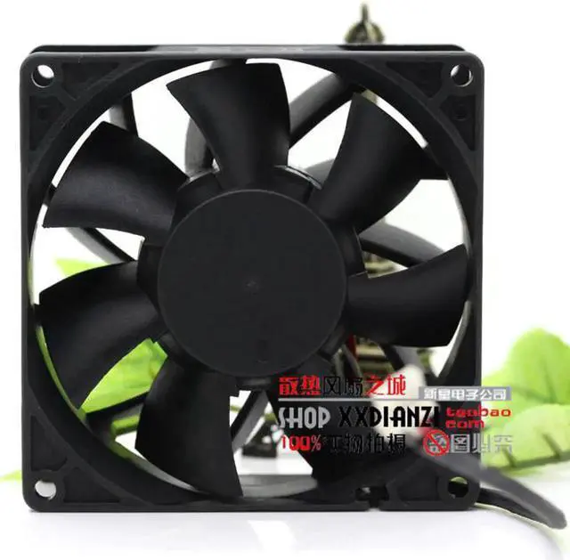 Alt view image 3 of 3 - For Sunon PMD1209PMB3-A 9cm 9238 5.6W 12V double ball large air volume industrial cooling fan