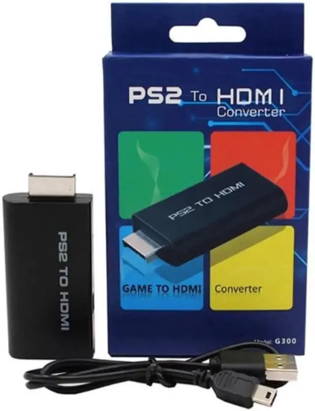 Alt view image 3 of 7 - Full High-definition Video Conversion Interface Game Console to Projector Converter for Ps2 to Adapter