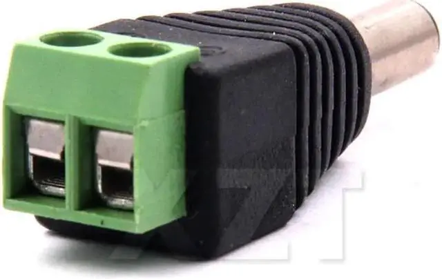 Alt view image 2 of 4 - 50pcs/lot CCTV BNC Connector Professional Male DC Power converter/DC Plug Adapter for CCTV Cameras Surveillance Aceessory