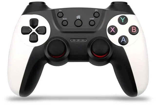 Main image of 2.4G wireless game controller for Android, Ps3, Pc, Tv, TV set, mobile phone, steam game controller Elegant white USB + Type-C + Micro