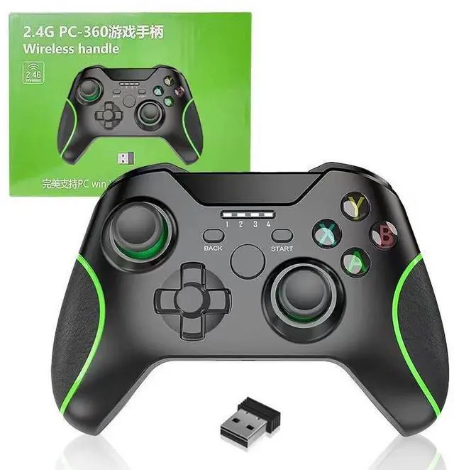 Alt view image 2 of 5 - 2.4G wireless remote control PC360TV TV dual vibrationcharging version Steam Black Mythos Wukong game controller