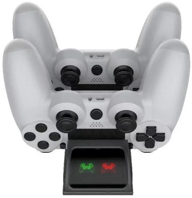 Alt view image 3 of 4 - Ps4 game controller charger base chargerforPs4controllerdual chargers