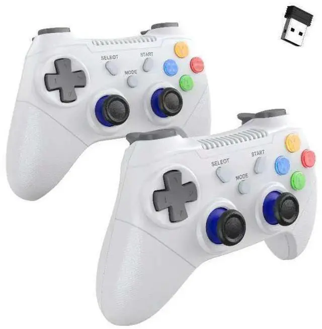 Alt view image 3 of 4 - 2.4G wireless game controlerfor Android TVBOX/PC computer TV controller- one controller supports two users, dual-person TV box controller