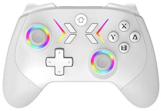 Main image of multifunctional controller- with toggle switch, wake-up function and macro programming capab ility - Switch Bluetoothcontroller Snow-white