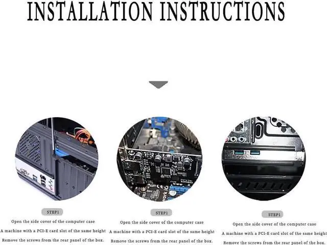 Alt view image 2 of 6 - PH65CC PCIE3.0 to USB3.1 + USB-C Expansion Card 10Gbps with Full and Half Baffle Support PCI-E X4 X8 X16