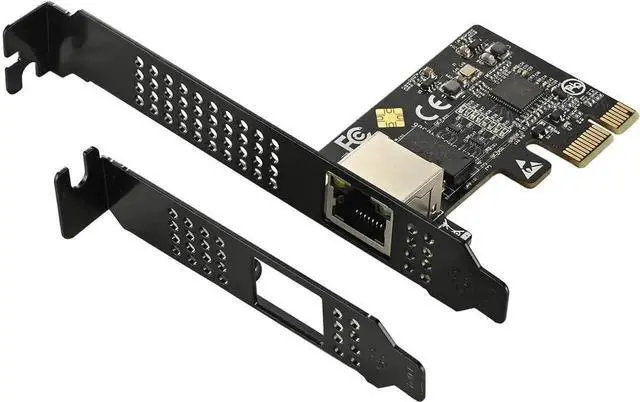 Main image of IO-PCE8126-GLAN PCIe X1 to 1Port 5G RJ45 Net Work Card PXE Diskless Boot Net Work Adapter Support Desktop, Server, NAS Soft Routing