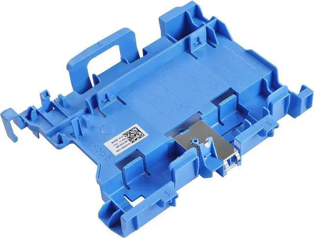 Alt view image 3 of 4 - Hard Drive Bracket Dual 2.5" SSD Caddy 0G3FV8 Hard Drive Tray Compatible with D-ELL Optiplex 3080 3090 5080 7080 7090 SFF Precision 3450