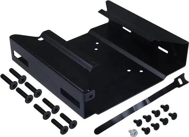 Main image of Mini PC Mount Metal Wall VESA for Micro Computer Display, Under Desk Mount Compatible for 75x75mm or 100x100mm VESA Monitor