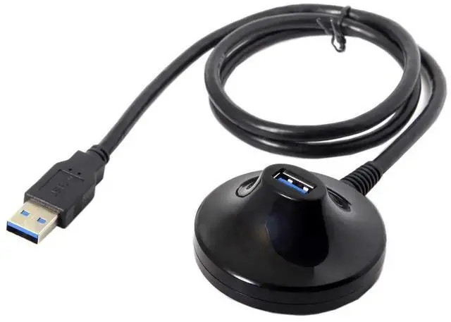 Alt view image 6 of 7 - USB 3.0 Desktop Extension Cable USB 3.0 Type A Male to Female Desktop Extension Data Cable 0.8m