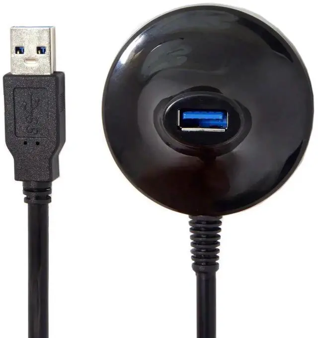 Alt view image 2 of 7 - USB 3.0 Desktop Extension Cable USB 3.0 Type A Male to Female Desktop Extension Data Cable 0.8m