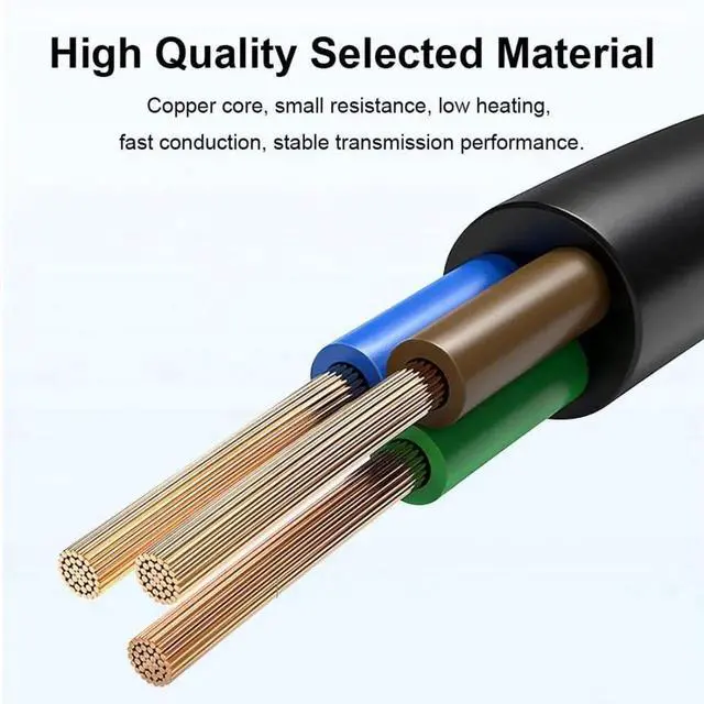 Alt view image 4 of 7 - XT60 Charging Cable,UCB C to XT60 PD 100W 20V 5A SC100 Fast Charger Braided Cable 0.5M for ToolkitRC