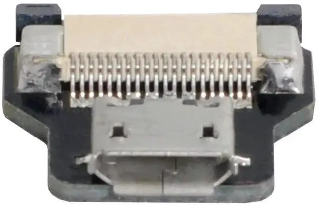 Main image of USB 2.0 Female Flat Connector Support 480Mbps Data Transfer 5V Charging for Ribbon Cable,Raspberry Pi, GoPro,Drone, Camera, Gimbal