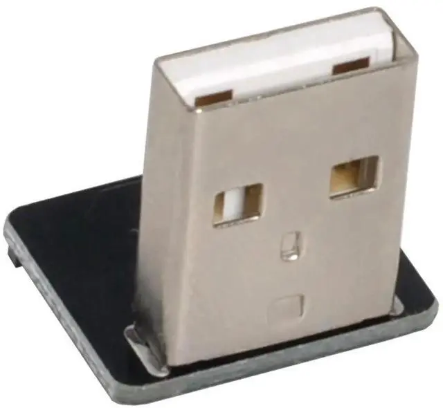 Main image of USB 2.0 Male 90 Degree Down Angled Flat Connector Support 480Mbps Data Transfer 5V Charging for Ribbon Cable,Raspberry Pi, GoPro,Drone, Camera, Gimbal