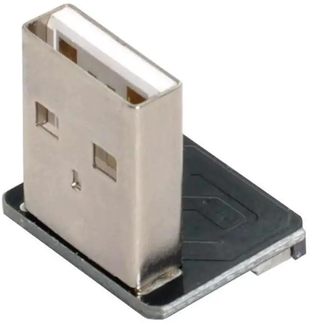 Alt view image 4 of 7 - USB 2.0 Male 90 Degree Down Angled Flat Connector Support 480Mbps Data Transfer 5V Charging for Ribbon Cable,Raspberry Pi, GoPro,Drone, Camera, Gimbal