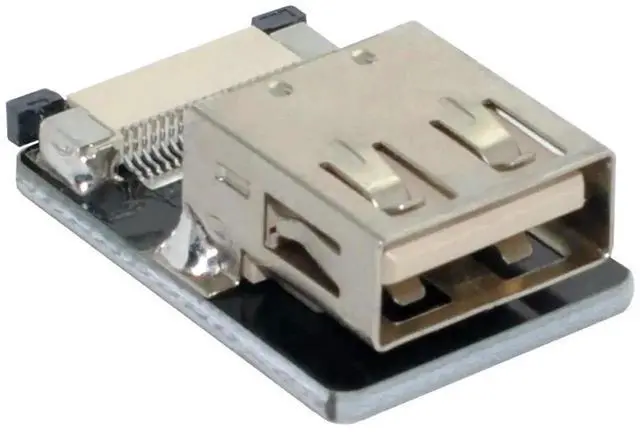 Alt view image 7 of 7 - USB 2.0 Female Flat Connector Support 480Mbps Data Transfer 5V Charging for Ribbon Cable,Raspberry Pi, GoPro,Drone, Camera, Gimbal