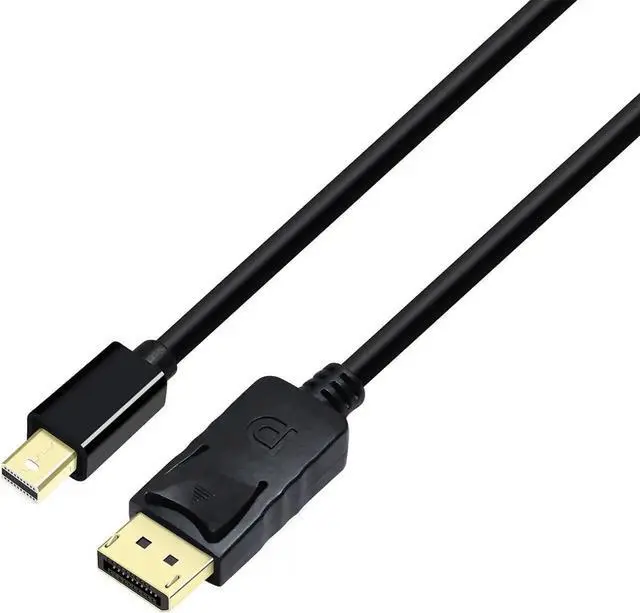 Alt view image 5 of 6 - DCHAV 4K Mini Displayport to Displayport Cable 6ft Display Port 4K@60Hz, 1080p 2K@144Hz Mini DP to DP Cord for Computer Monitor Gaming Laptop PC TV Graphics Card