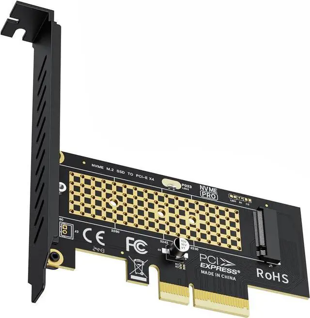 Main image of PCIE to M.2 NVMe B+M Key Expansion Card High Speed Support NVMe 2230 2240 2260 2280 SSD Support PCIe X4 X8 X16 (PCIe4.0 x4 Card)