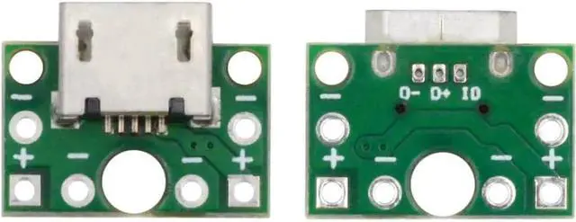 Alt view image 7 of 7 - 5 Pack USB 2.0 DIY Connector,Micro USB 6Pin Female Socket Port Repair Replacement Solder Adapter