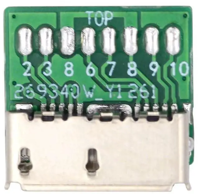 Alt view image 7 of 7 - 10 Pack USB 3.0 Micro-B DIY Connector Micro USB 3.0 10Pin Female Socket Port Repair Replacement Solder Adapter