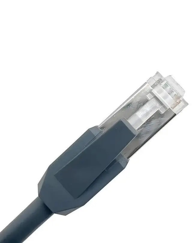 Alt view image 3 of 5 - RJ45 Ethernet Patch Cable (8P8C MaleMale) 1 m, Pure Copper, 6.2 mm OD, Gray, Compatible with Starlink Standard Gen 3 & Gen 2 (with Ethernet Adapter)