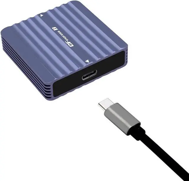 Alt view image 3 of 7 - PH862B CF Express A/B CFE Card Reader 10G USB3.2 High Speed with Aluminum Alloy Heat-Sink C to C/A Cable Compatible with Z6/Z7 1DX3 (PH862B-24 for CFE B Card)