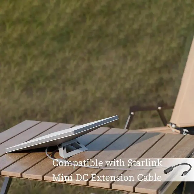 Alt view image 3 of 5 - Mini DC Male to DC Female Extension Cable, Waterproof Power Adapter Cord, Pure Copper 18AWG,Compatible with Starlink Mini, DC5521 Connector (196.8, Inches)