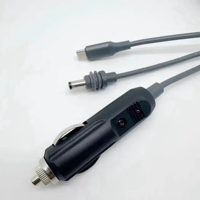 Alt view image 6 of 6 - 3-in-1 Power Cable for Mini Satellite System, Compatible with Starlink Mini, for USB-C/DC/Car Power Adapter to DC Adapter, Built-in PD E-Mark-Compatible Chip, 20V/5A 100W Output (78.74, Inches)