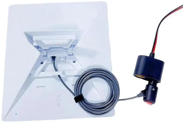 Alt view image 7 of 7 - 12V-24V Car Power Adaper to DC Power Cable with LED Switch, Compatible with Starlink Mini, Pure Copper 18AWG Wire, Low Voltage Drop Not for Gen 2/Gen 3 Models (196.85, Inches)