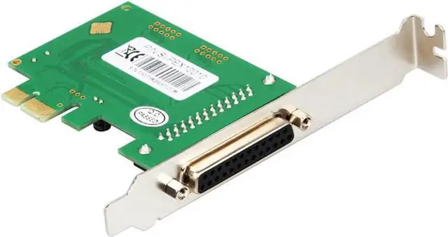 Alt view image 3 of 6 - PCIe to DB25 Parallel Port Expansion Card Industrial-Grade LPT Printer Interface | WCH382L Chip | Compatible with PCIe x1/x4/x8/x16 | Includes Low Profile Bracket