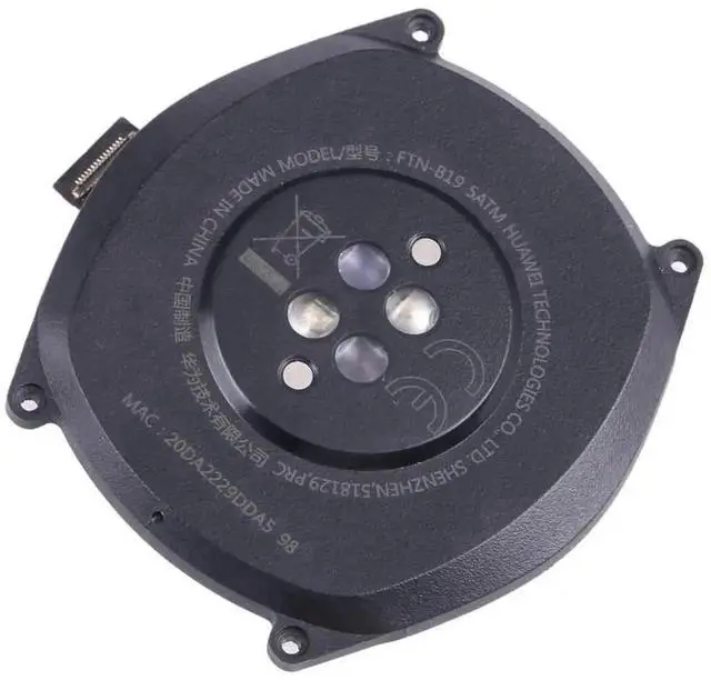 Alt view image 4 of 7 - For Huawei Watch GT 46mm FTN-B19 Original Back Cover Full Assembly With Battery