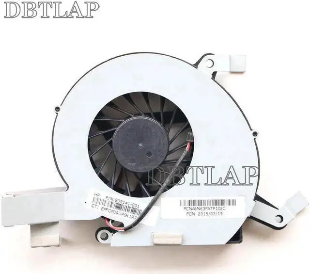 Alt view image 2 of 6 - Laptop Cooling Fan for HP Pavilion ALL-IN-ONE-22-A130Z 809141-001 Laptop Fan