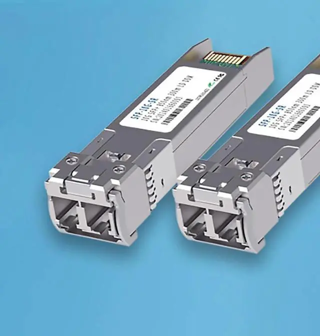 Alt view image 2 of 4 - 10G SFP+ SR Multimode Fiber Optical Module Dual LC Transceiver Wavelengh 850nm Hot-Swappable 300m 10Gbps Fiber Network Adapter Compatible with H3C, CIS-CO, Mikrotik (Industrial -40°C~+85°C)