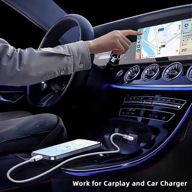 Alt view image 4 of 7 - USB-C Type C Male to Type-A Male 15W 5V3A Power 480Mbps Data Cable White Sleeve for Phone & Tablet