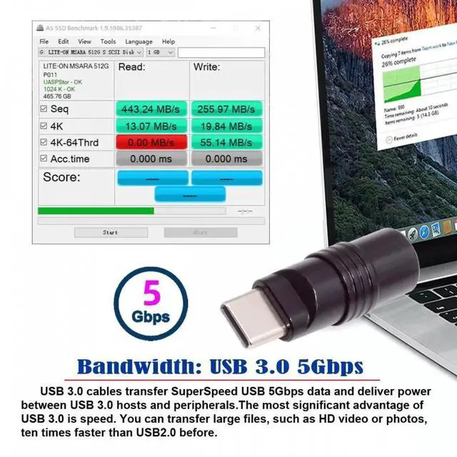 Alt view image 7 of 7 - USB 3.1 Type-C Male Plug Connector Solder Type with Aluminum Alloy Shell Black Customization for 4.0mm~6.0mm Cable