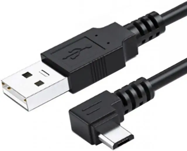 Alt view image 7 of 7 - 1.5M Right Angled 90 Degree Micro USB 5Pin to USB 2.0 Data Charge Cable for Phone Tablet
