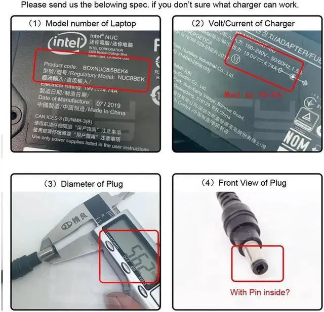 Alt view image 3 of 7 - Type C USB-C Input to 20V DC 5.5*2.1mm Output Power 100W 135W 140W 65W PD Charge Cable for Laptop