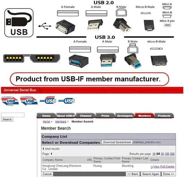Alt view image 7 of 7 - USB 3.0 Type-A Male to Micro 3.0 B Male Cable Silver 5Gbps for Disk SSD Camera Data 30cm
