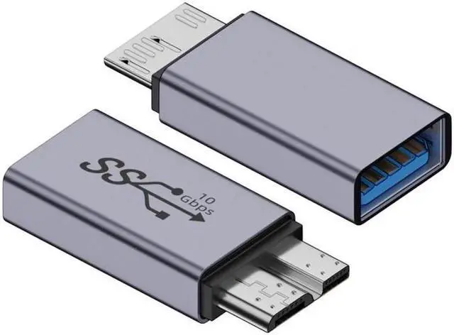 Main image of USB-C USB 3.1 Type A Female to Micro USB 3.0 Male Data Adapter 10Gbps Data Power for Laptop SSD Disk
