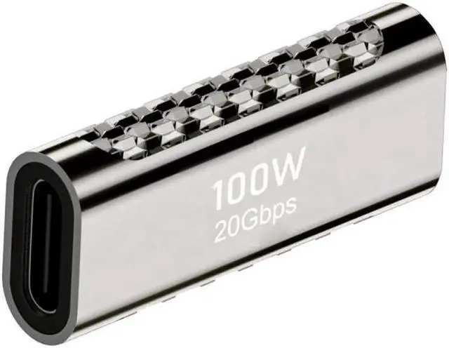 Main image of USB4 Type C Female to Female 100W Power 20Gbps Data 8K Video Extender Adapter for NS Phone Laptop