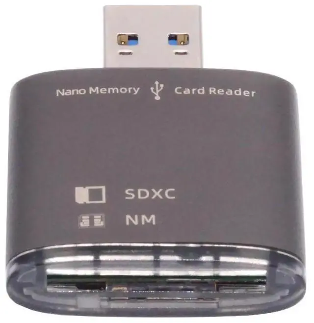 Main image of USB 3.0 to NM Nano Memory Card & SD Card Reader Writerfor Mate Seial Phone & Camera & Laptop