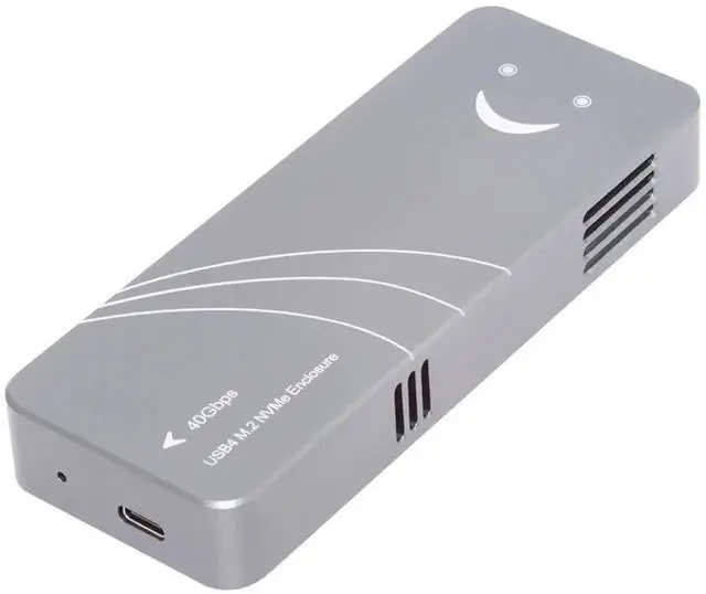 Main image of Type-C USB4 40Gbps to PCI-E 4.0 X4 SSD NVME NGFF M-Key Enclosure USB-C 20Gbps ASM2464 Chipset