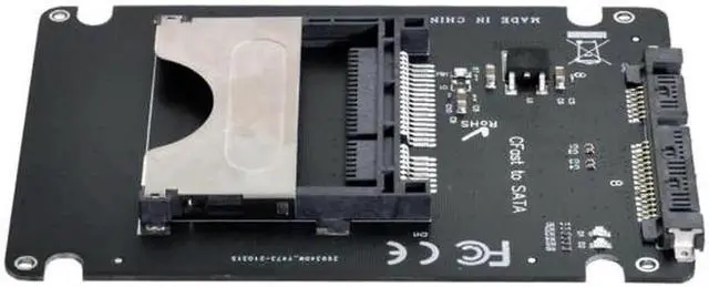 Alt view image 6 of 7 - SA-058 CFast 2.0 to SATA Card Adapter 2.5" Case SSD HDD CFast Card Reader for PC Laptop