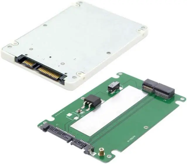 Alt view image 2 of 6 - 2.5" SATA 22pin to Macbook A1425 A1398 MC975 MC976 MD212 MD213 ME662 ME664 ME665 SSD hard disk case Enclosure White SA-099