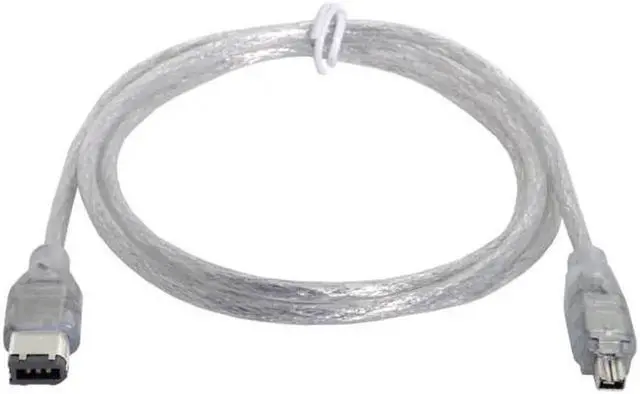 Alt view image 6 of 7 - CA-047 1394 6Pin to Firewire 400 IEEE 1394 4 Pin Male iLink Adapter Cord Cable for Camera Camcorder