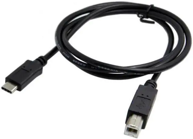 Alt view image 3 of 7 - UC-005 USB-C USB 3.1 Type C Male to USB 2.0 B Type Male Data Cable for Cell PhoneMacLaptop