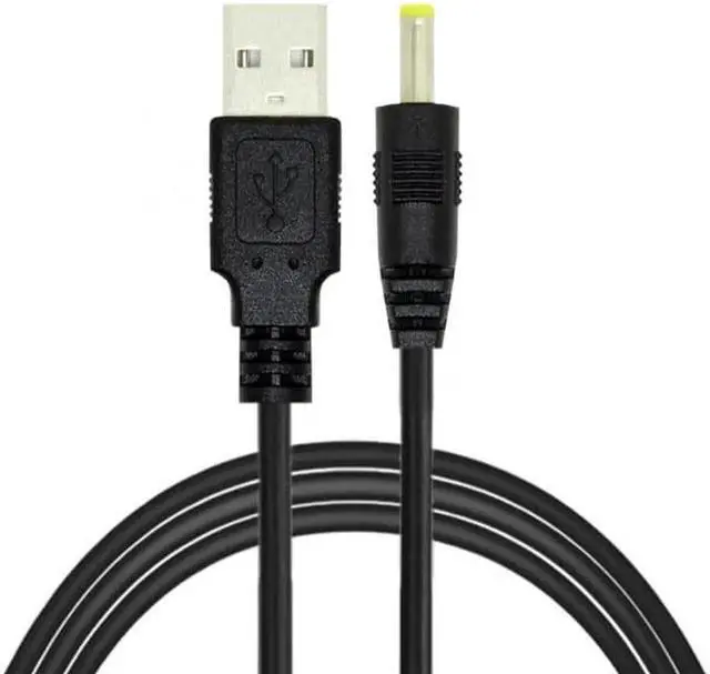 Main image of U2-067-4017MM-2PCS 2pcs/lot USB 2.0 Male Type-A to 5V DC 4.0x1.7mm DC Power Round Plug Cable 150cm 24AWG