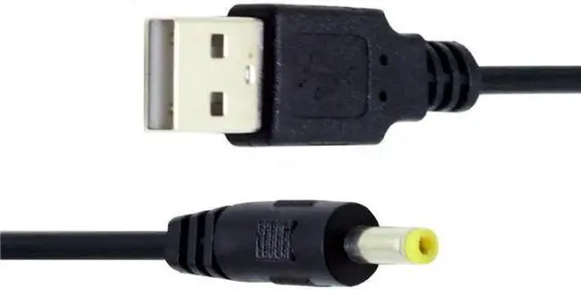 Alt view image 2 of 6 - U2-067-4017MM-2PCS 2pcs/lot USB 2.0 Male Type-A to 5V DC 4.0x1.7mm DC Power Round Plug Cable 150cm 24AWG
